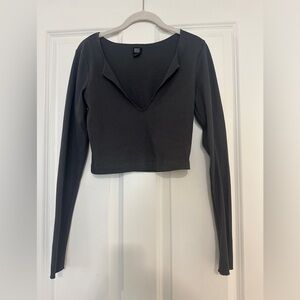 Charcoal Gray long sleeve